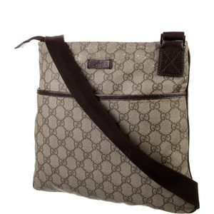 Gucci GG supreme crossbody Messenger Bag